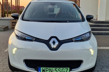 Biały Renault Zoe Navi Kamera Automat Bateria na własnosc